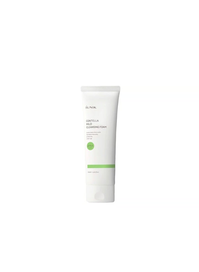 iUNIK Centella Mild Cleansing Foam 120ml - Image 1